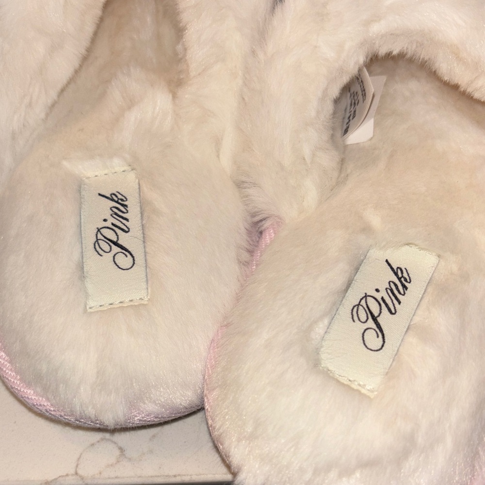 Pink Fur-Lined Slippers - Picture 2 of 5